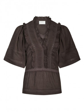 Evienne s voile top dk brown 
