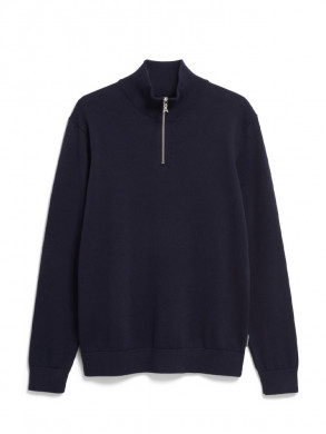 Faabes zip shirt black 
