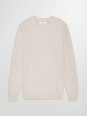 Fabian crew pullover ivory 