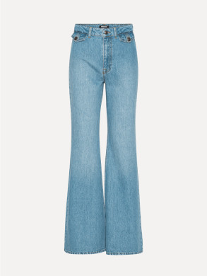 Flared highwaisted jeans hydrangea 