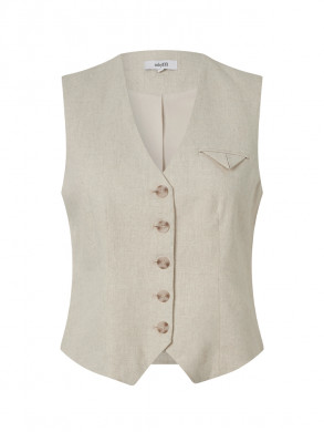 Flavio-m shawna vest natural l 