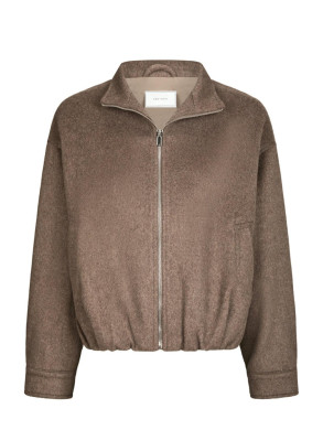 Florine wool bomber jacket light brown L