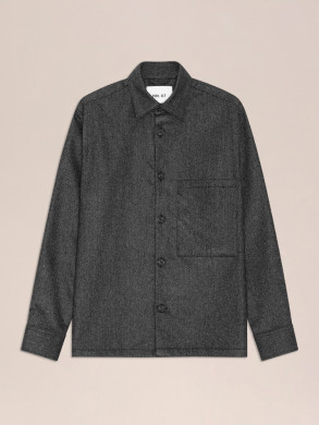 Freddy overshirt dk grey mel 