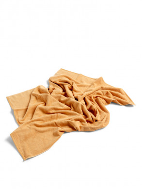 Frottee bath towel warm yellow 