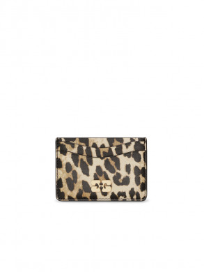 Bou card holder print leopard 