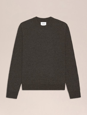 Gavin crew pullover dark army 