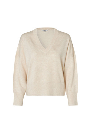 Gilian v-m bravani knit sugar melange 