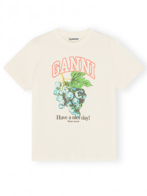 Grapes relaxed t-shirt egret 