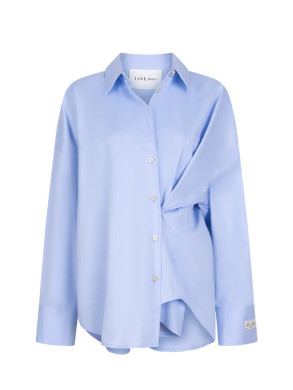 Hailey coverups shirt light blue M