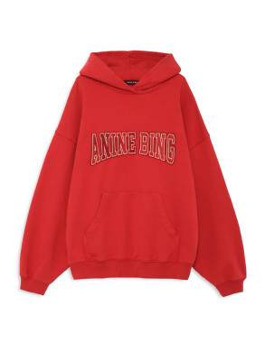 Harvey hoodie tango red 