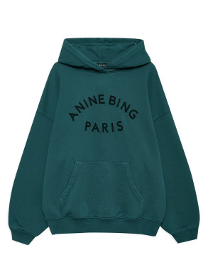 Harvey sweatshirt paris dk teal 
