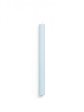 Hexagon candle light blue 