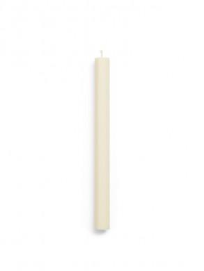Hexagon candle off white 