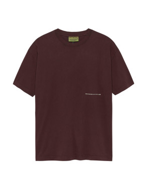 Hibiscus t-shirt walnut 