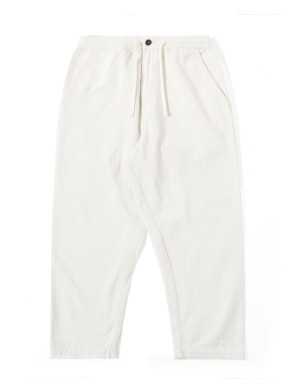 Hi water trouser slub drill ecru 