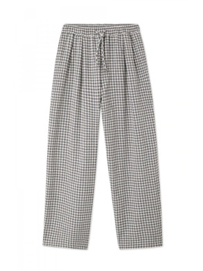 Hox 10a pants carreaux brouillard 