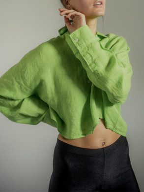 HS15 walluf blouse lime L