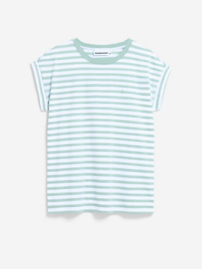 Idaara stripe t-shirt wht foam 