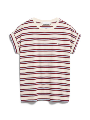 Idaara stripe t-shirt undyed velvet 