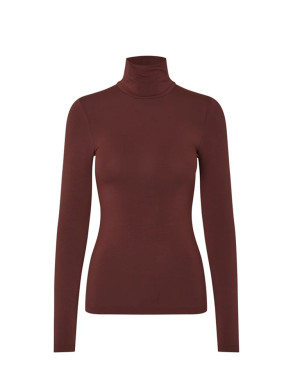 Ina gg basic longsleeve maroon noir 