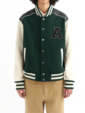 Ivy varsity mens jacket college green 