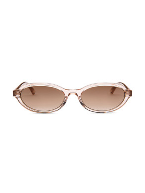 Ivy sunglass peach gradient brown 