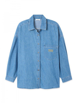 Ize 06a denim shirt medium blue 