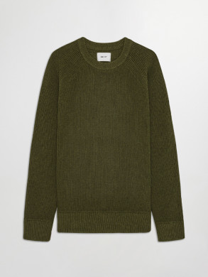 Jacobo crewneck pullover cerulean 