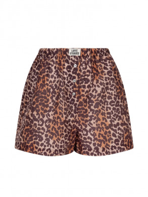 James shorts leopard 