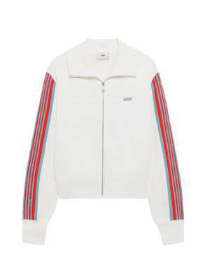 Jacket knitted wmns white 