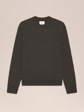 Jasper ls crew pullover black 