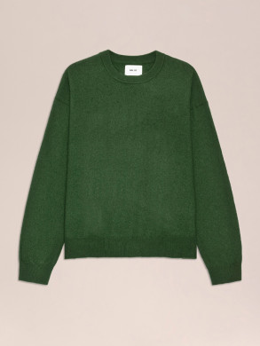 Jasper ls crew pullover eden green 