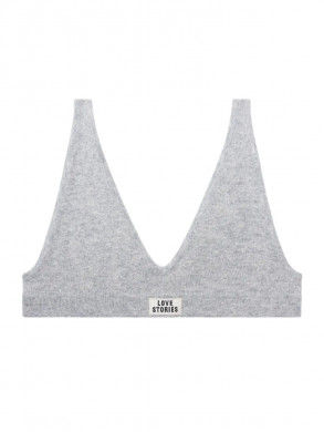 Josey wool bra grey 