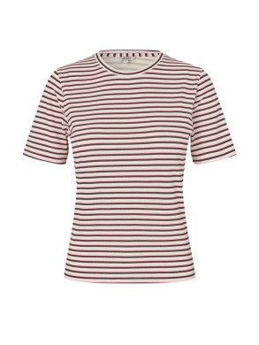 Julie-m gg t-shirt multi stripe java blossom 