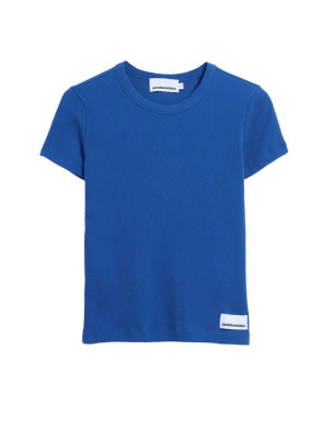 Kardaa rib t-shirt dynamo blue 