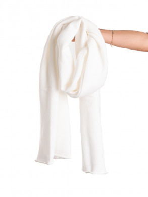 Kibo scarf antique white OS