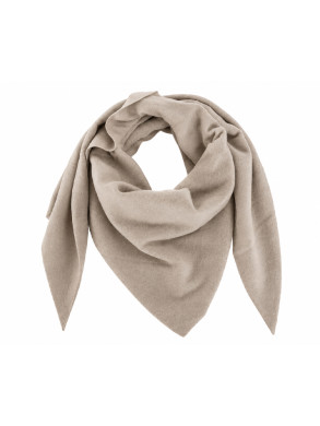 Kibo scarf triangle greyge 