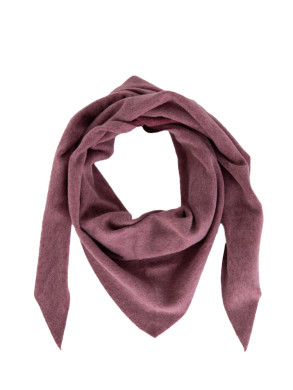 Kibo scarf triangle burgundy 