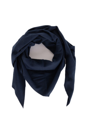 Kibo scarf triangle navy 