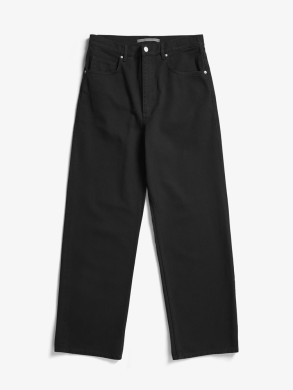 Korshavn relaxed 5 pocket pants heavy twill black 