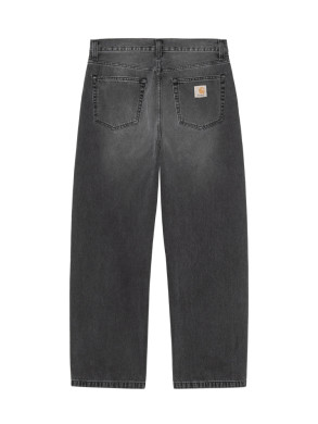 Landon pant black worn bleached 