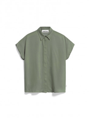Larisaana blouse grey green 
