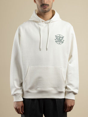Le hoodie slogan tresses off white 