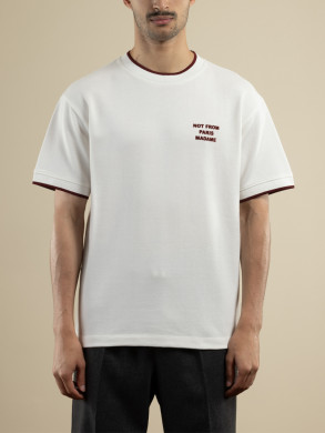 Le t-shirt pique off wht 