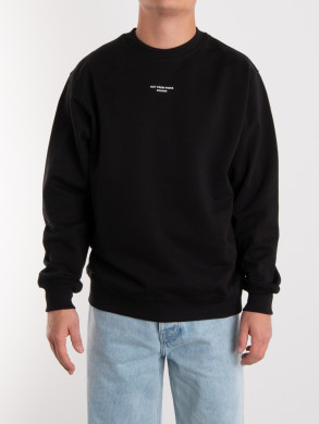 Le sweatshirt slogan classique black 