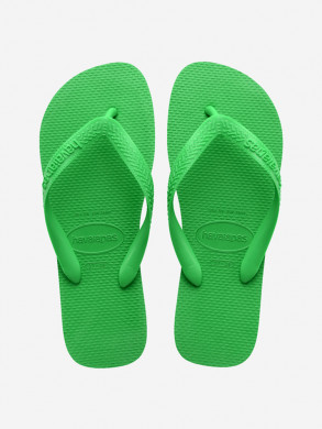 Havaianas top logo sandals leaf green 