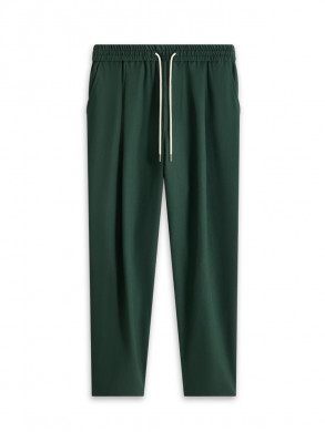 Le pantalon cropped forest green XL