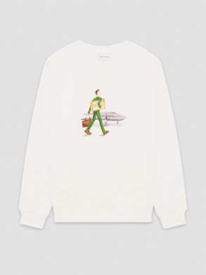 Le sweatshirt au tableau off white 