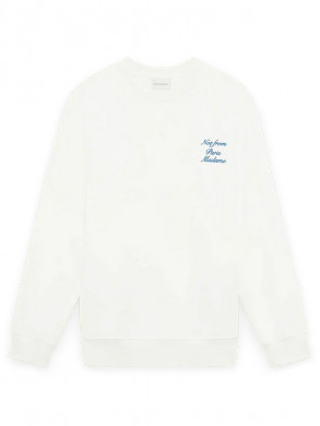 Le sweatshirt slogan cursive off white 