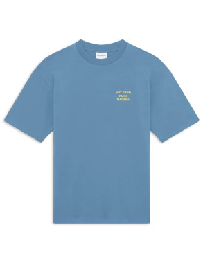 Le t-shirt slogan atlantic blue 